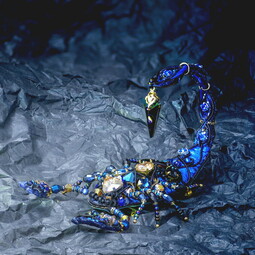 Blue scorpion