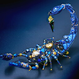 Blue scorpion