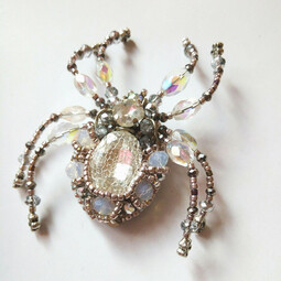 White spider