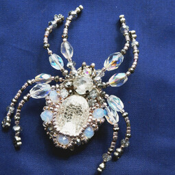 White spider