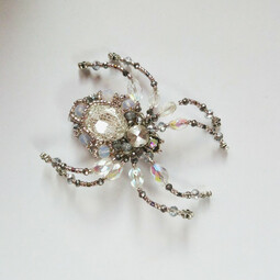 White spider