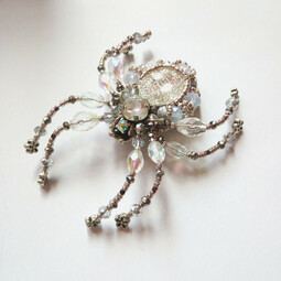 White spider