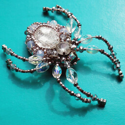 White spider