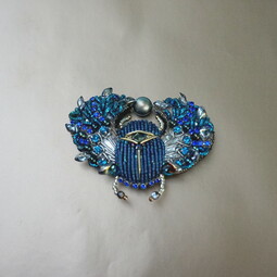 Green-blue scarab