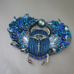 Green-blue scarab