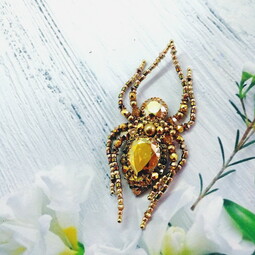 Gold spider
