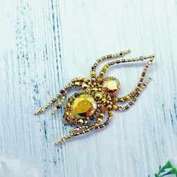 Gold spider