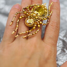 Gold spider
