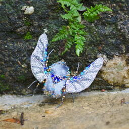Blue giant bug
