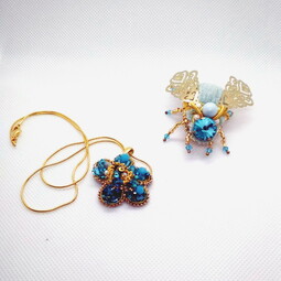 Bug and flower
