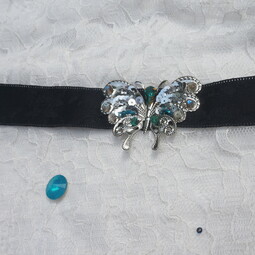 Silver butterfly