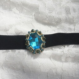 Blue crystal