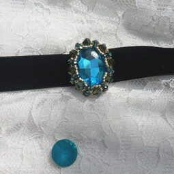 Blue crystal