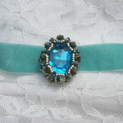 Blue crystal