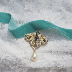 Pearl butterfly