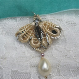 Pearl butterfly