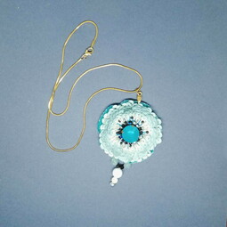 Aqua flower