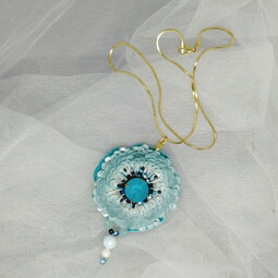 Aqua flower