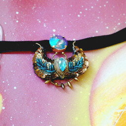 Choker with scarab