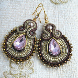 Soutache earrings