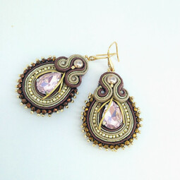 Soutache earrings