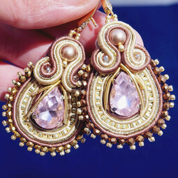 Soutache earrings