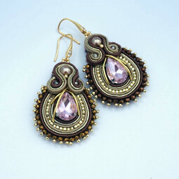 Soutache earrings