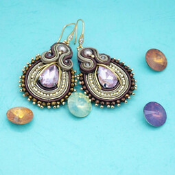 Soutache earrings