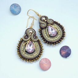 Soutache earrings
