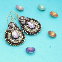 Soutache earrings