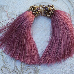 Pink tassels