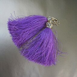 Violet tassels